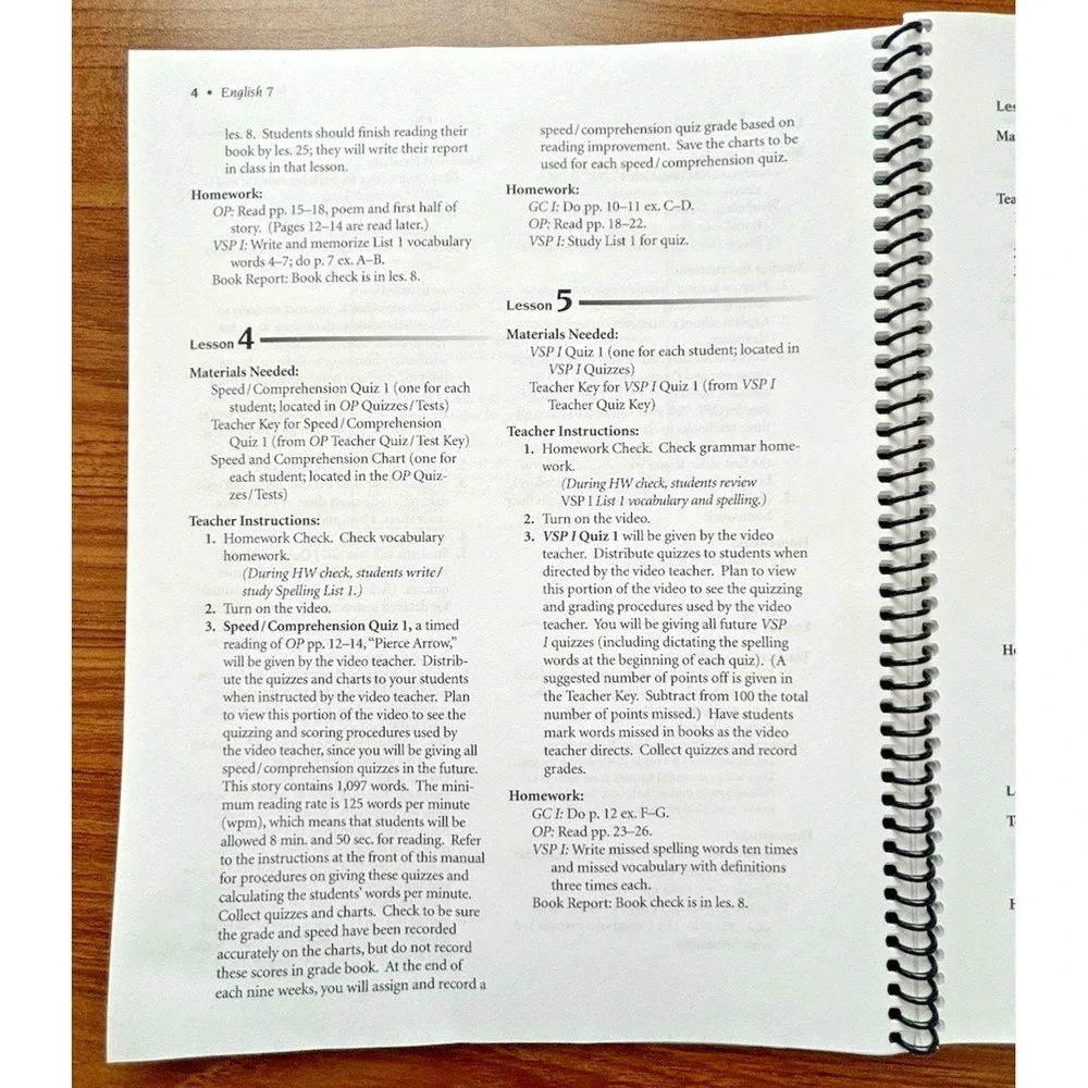 ABEKA - Of People 7TH GRADE Literature 4th Edition Textbook PLUS Teacher‎ Guide